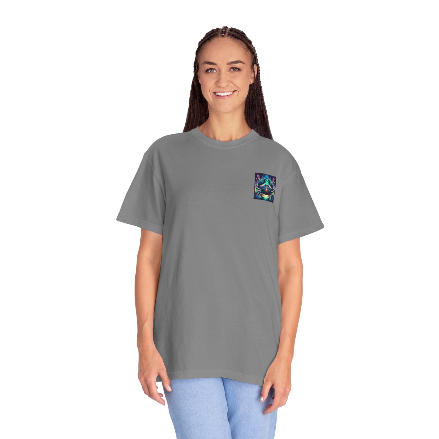 ZODIAC SIGN CANCER Unisex Garment-Dyed T-shirt