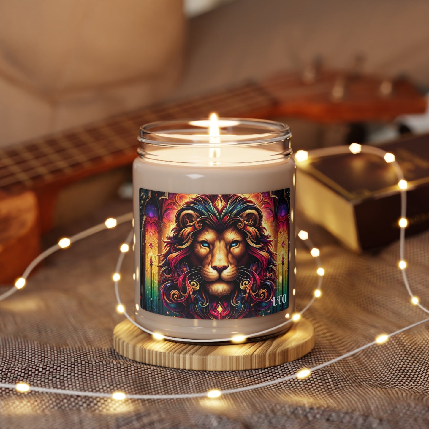 LEO Scented Soy Candle, 9oz