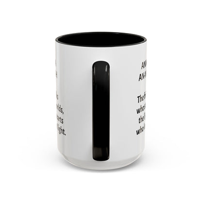 Mystical ANNA Name Mug – Witchy Quote Mugs – “She Walks Between Worlds” & “The Friend Who Stays”