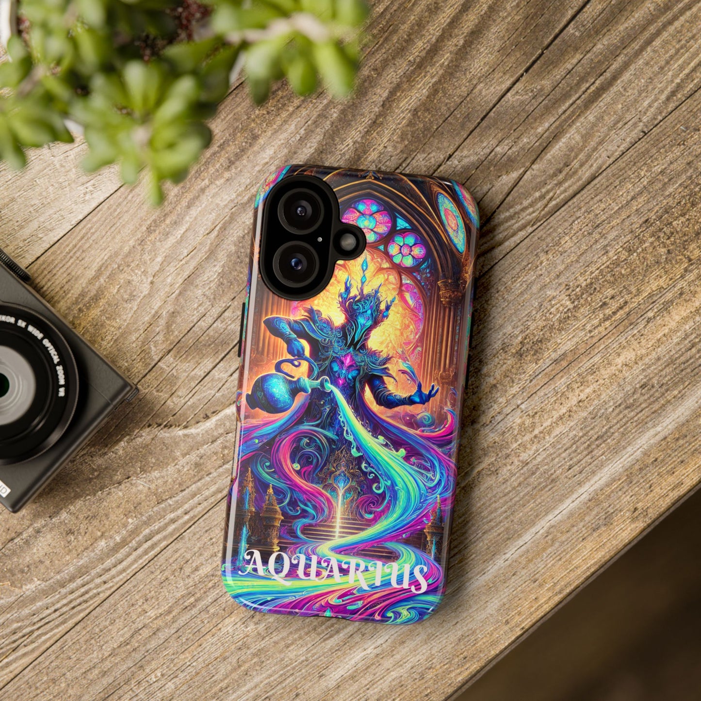 iPhone Tough Cases Fantasy Zodiac Sign Aquarius