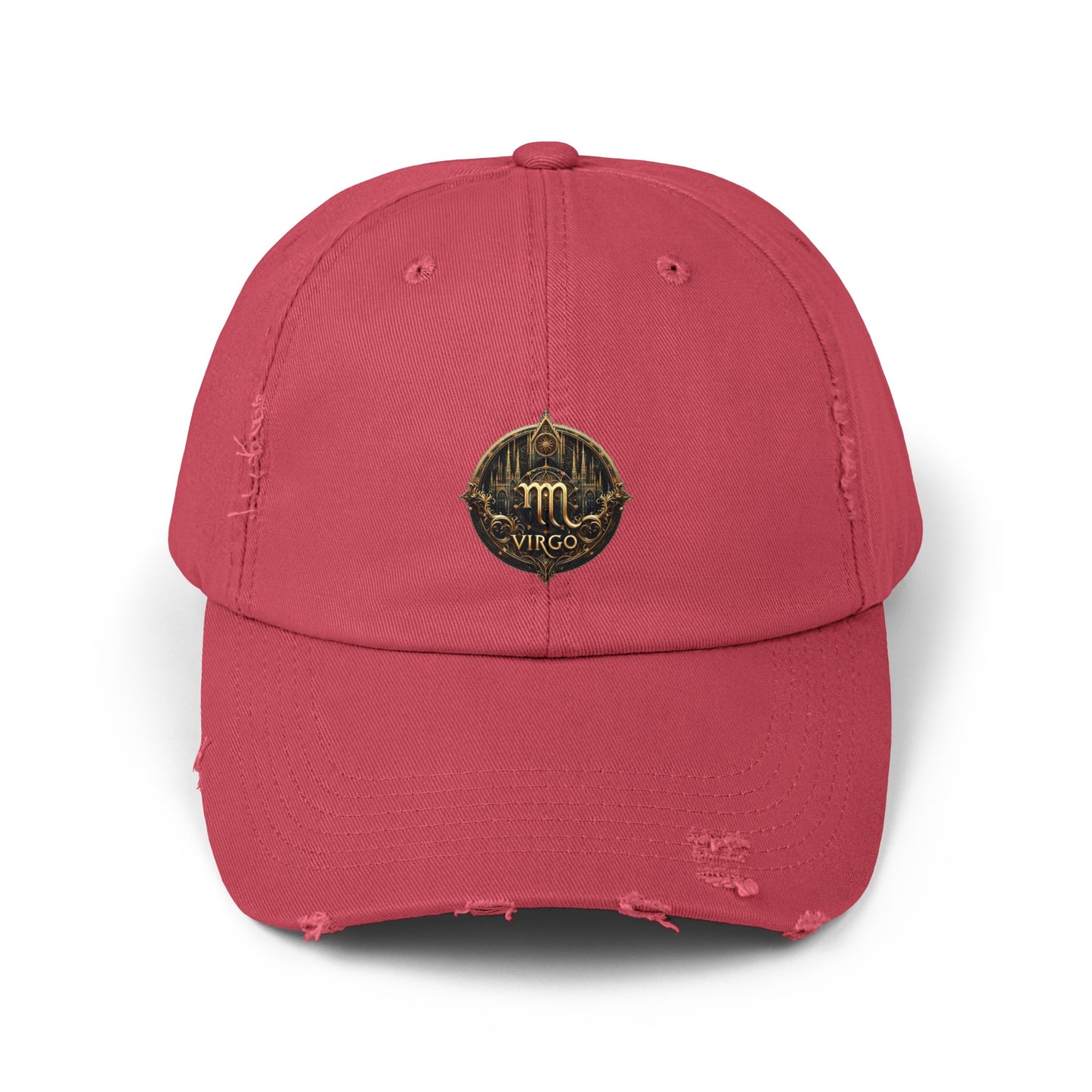 VIRGO Unisex Distressed Cap