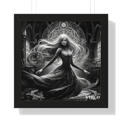 Virgo Framed Vertical Poster