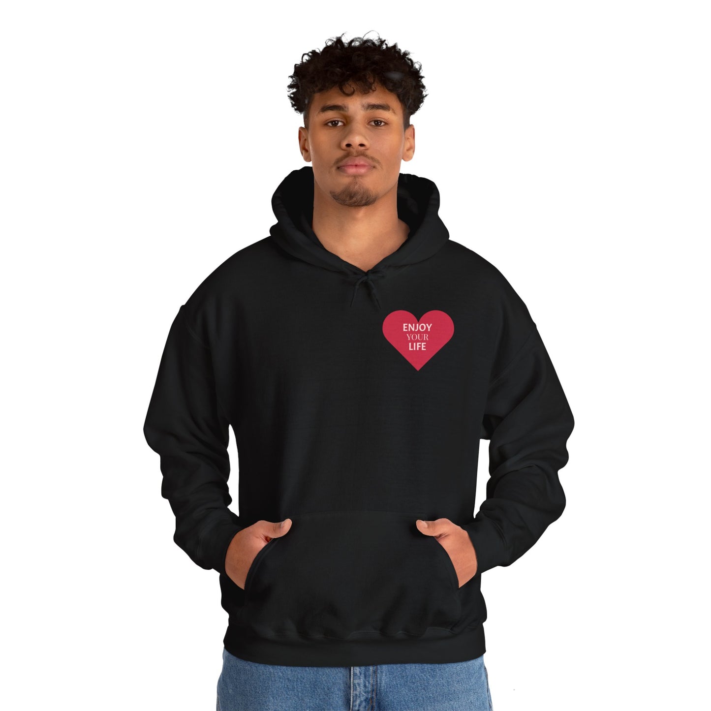 Unisex Heavy Blend™ Hooded Sweatshirt ENJOY YOUR LIVE
