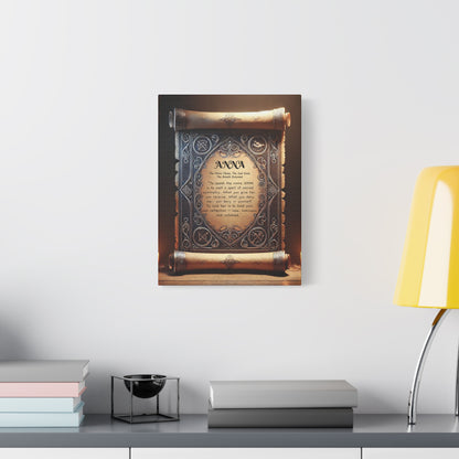 Fantasy Canvas Art - ANNA – The Whisper Between Worlds Free Shipping