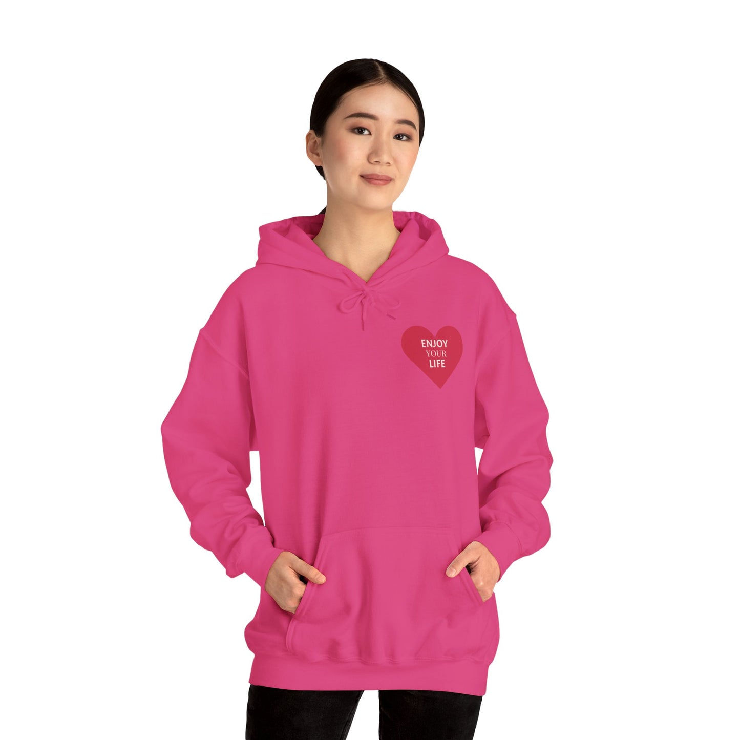 Unisex Heavy Blend™ Hooded Sweatshirt ENJOY YOUR LIVE