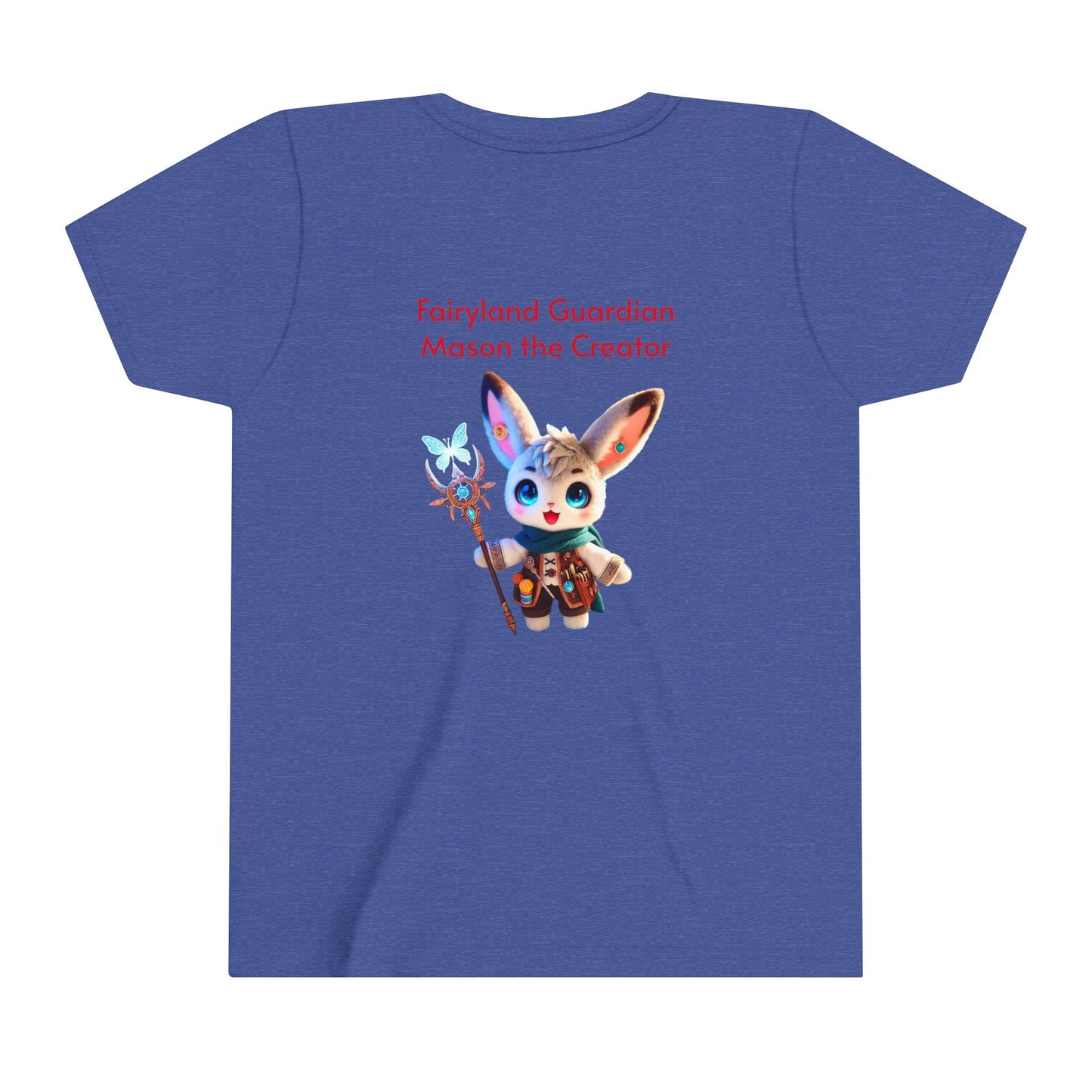 Short Sleeve Tee - Mason the Creator - Cute & Magical Design for Kids