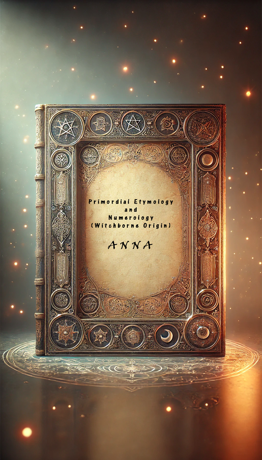 🔮 ANNA: Witchborne Name Etymology & Sacred Numerology 🔮