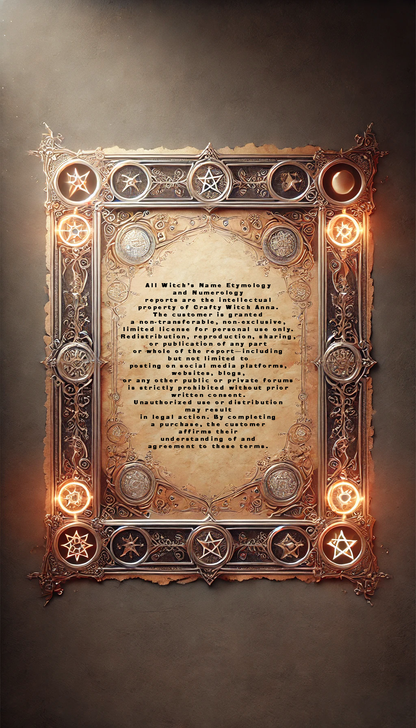 🕯️ Witch’s Etymology & Numerology Reading – Name: WILLIAM