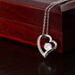 Forever Love Necklace for ANNA – Yellow or White Gold | Name Meaning Jewelry with Message Card | Witchcore Gift for Her