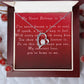 Mother's Day Forever Love Necklace from Boyfriend to Girlfriend