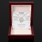 Forever Love Necklace for ANNA – Yellow or White Gold | Name Meaning Jewelry with Message Card | Witchcore Gift for Her