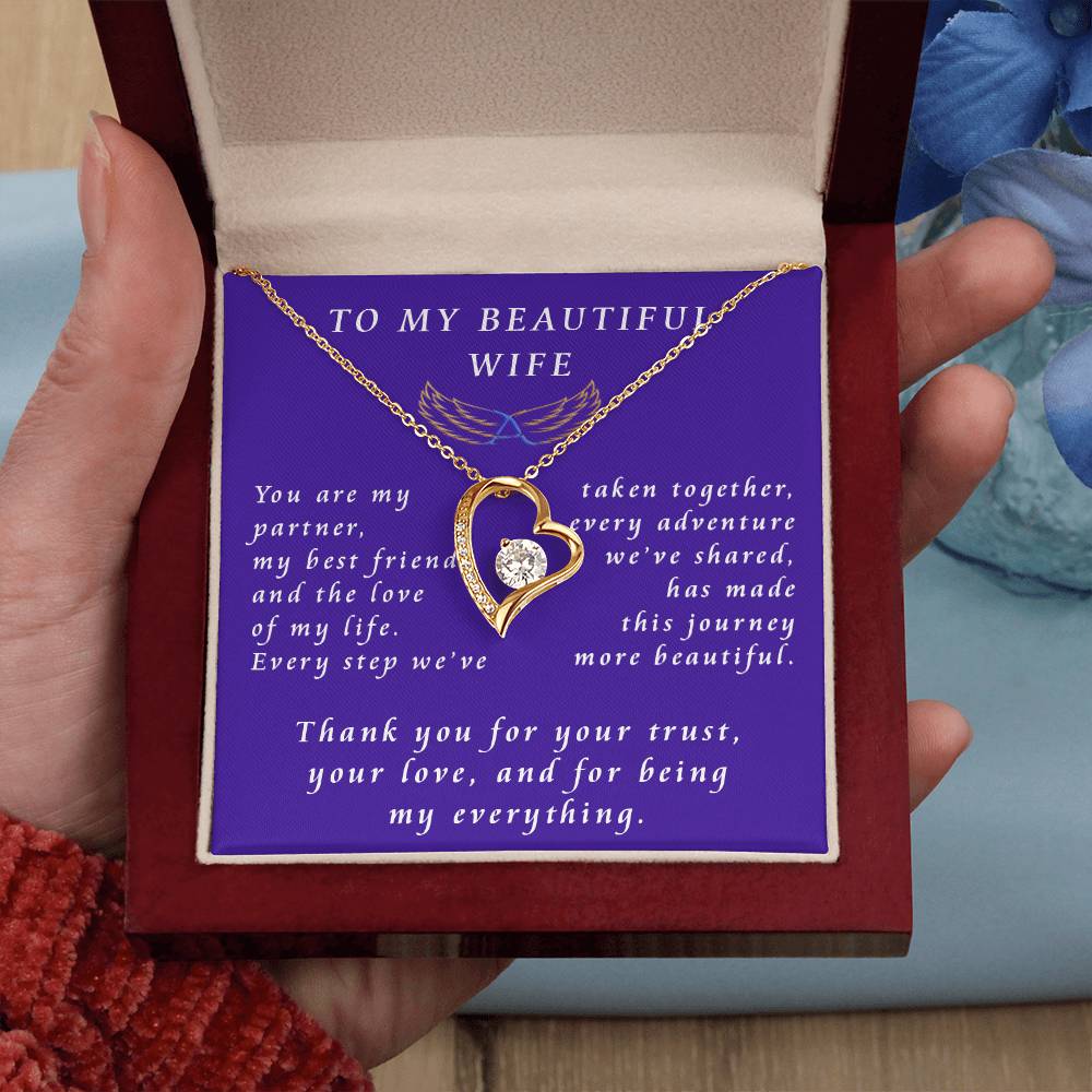 From Husband to Wife Forever Love Necklace