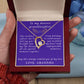 From Grandmother to Granddaughter Forever Love Necklace