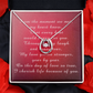 Mother's Day Lucky In Love Necklace from Husband to Wife