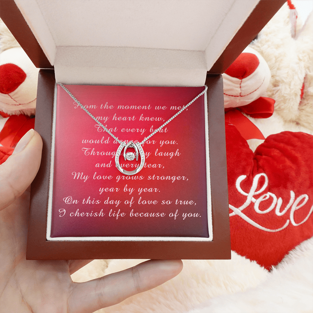 Mother's Day Lucky In Love Necklace from Husband to Wife