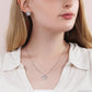Mother's Day Love Knot Necklace & Earring Set