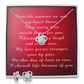 Mother's Day Love Knot Necklace & Earring Set