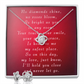 Mother's Day Love Knot Necklace & Earring Set