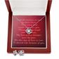 Mother's Day Love Knot Necklace & Earring Set