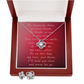 Mother's Day Love Knot Necklace & Earring Set