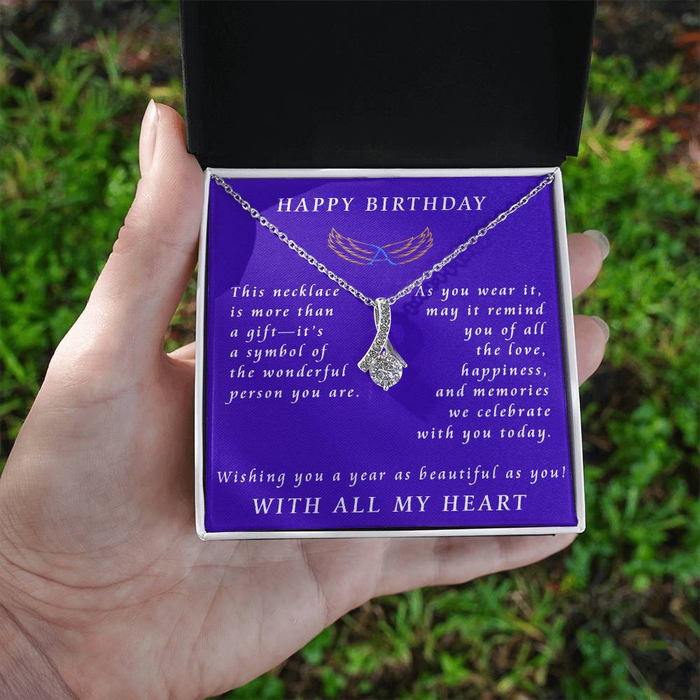 A Birthday Gift to Celebrate Love and Memories Alluring Beauty Necklace