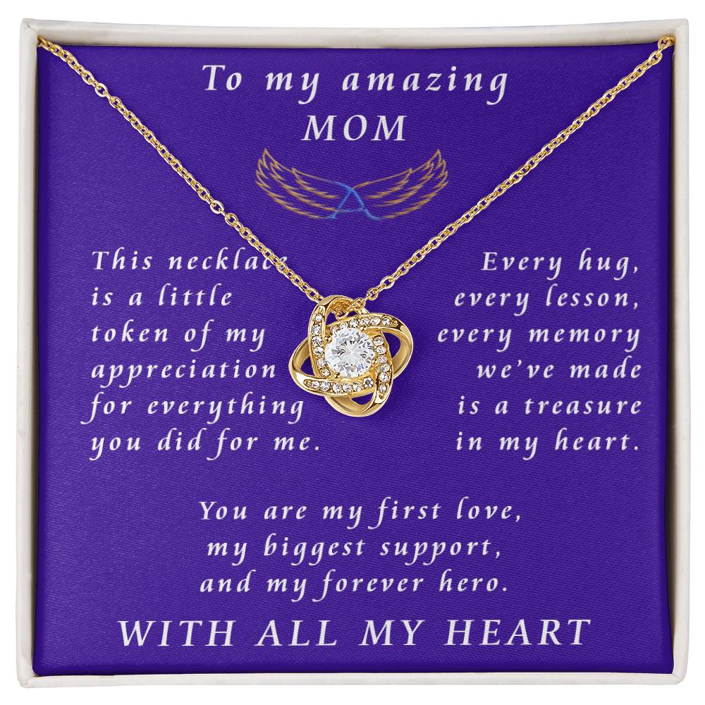 Mother's Day Love Knot Necklace