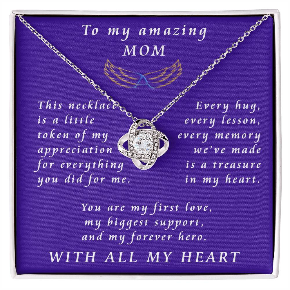 Mother's Day Love Knot Necklace