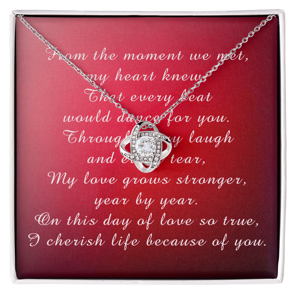 Mother's Day Love Knot Necklace