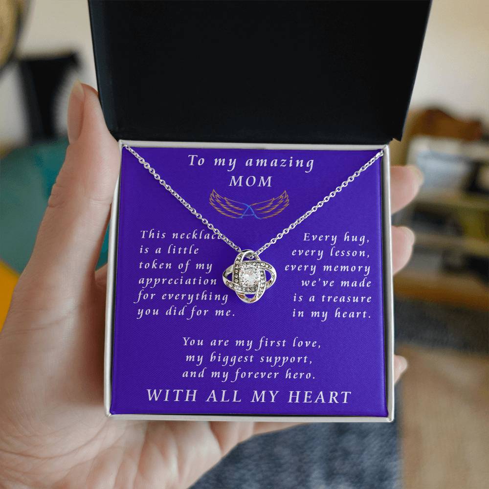 Mother's Day Love Knot Necklace