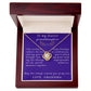 From Grandmother to Granddaughter Love Knot Necklace