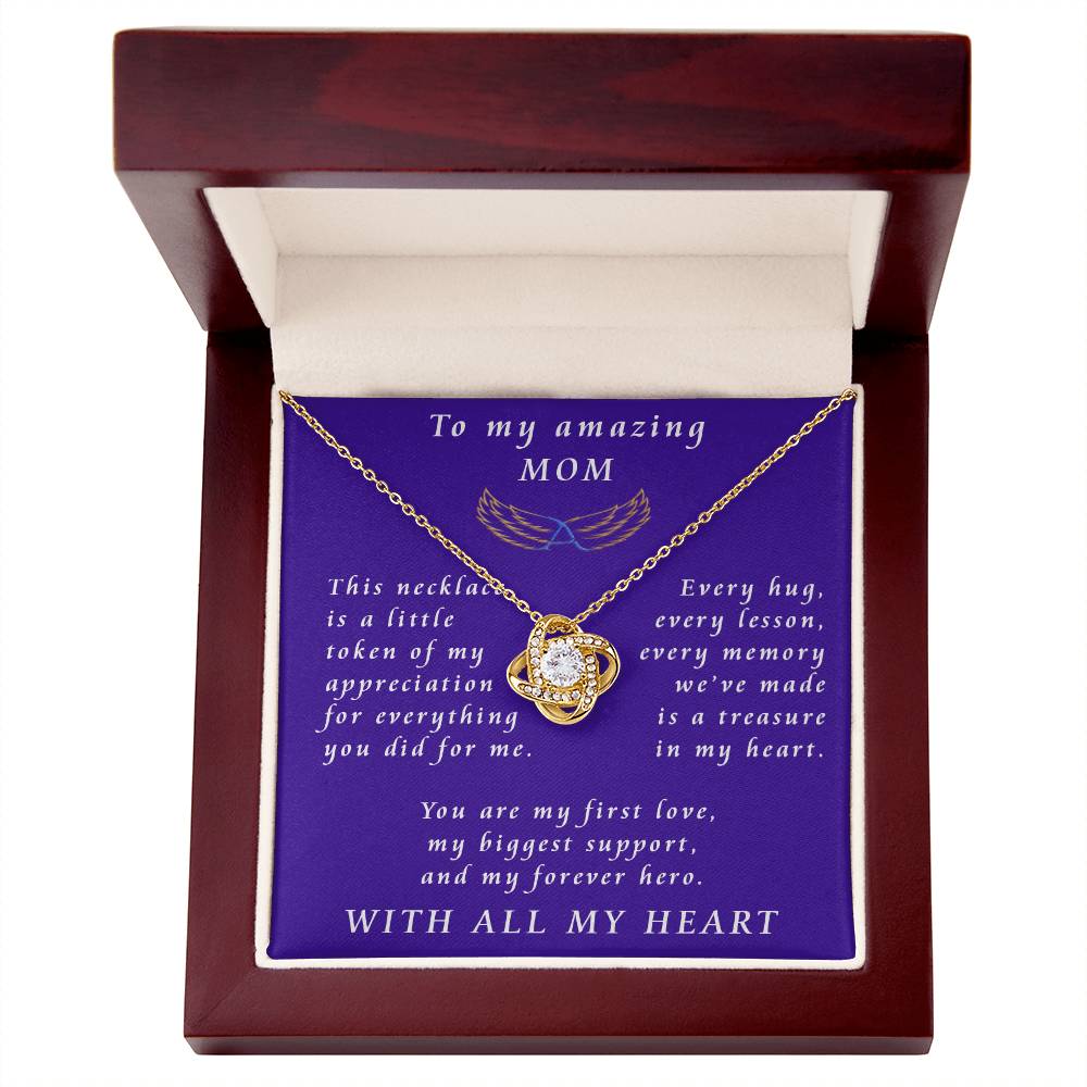 Mother's Day Love Knot Necklace