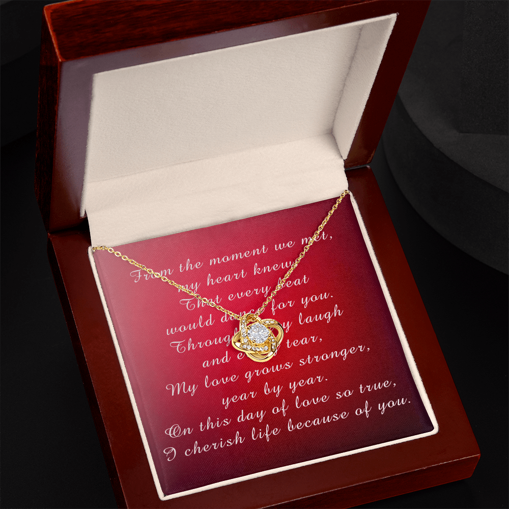 Mother's Day Love Knot Necklace
