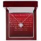 Mother's Day Love Knot Necklace from Boyfriend to Grilfriend