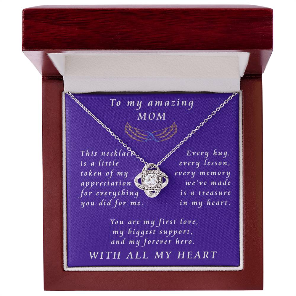 Mother's Day Love Knot Necklace
