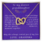From Grandmother to Granddaughter Interlocking Hearts Necklace