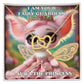 Interlocking Hearts Necklace  Fairyland Guardians Laura the Princess