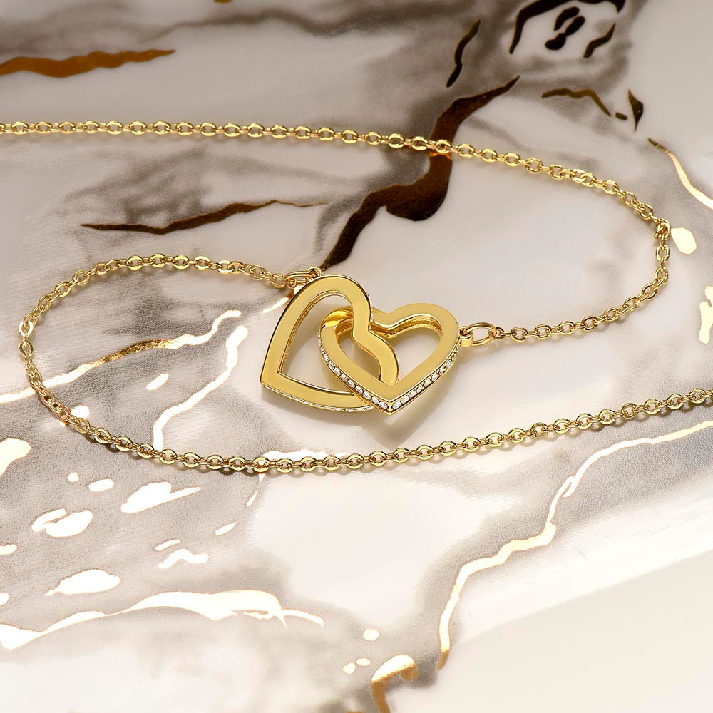 Mother's Day Interlocking Hearts Necklace