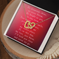 Mother's Day Interlocking Hearts Necklace