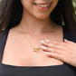 Interlocking Hearts Necklace Happy Mother's Day