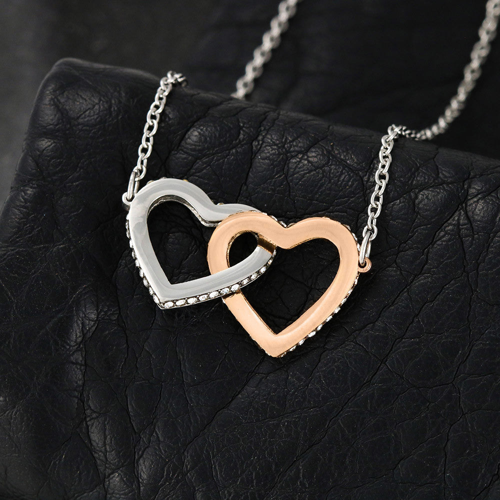 Mother's Day Interlocking Hearts Necklace