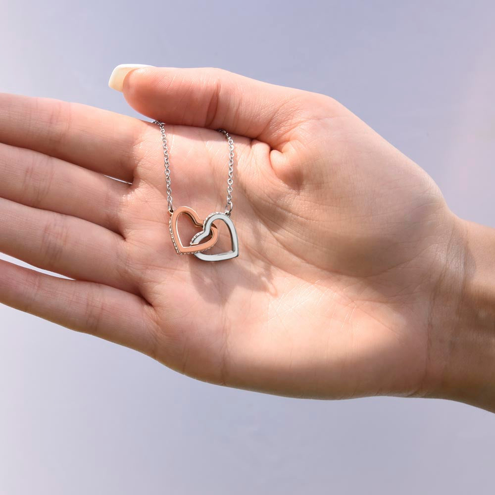 Mother's Day Interlocking Hearts Necklace