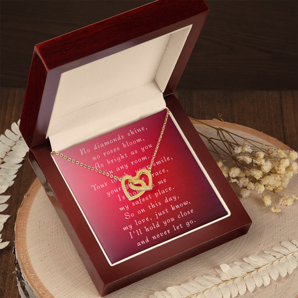 Mother's Day Interlocking Hearts Necklace