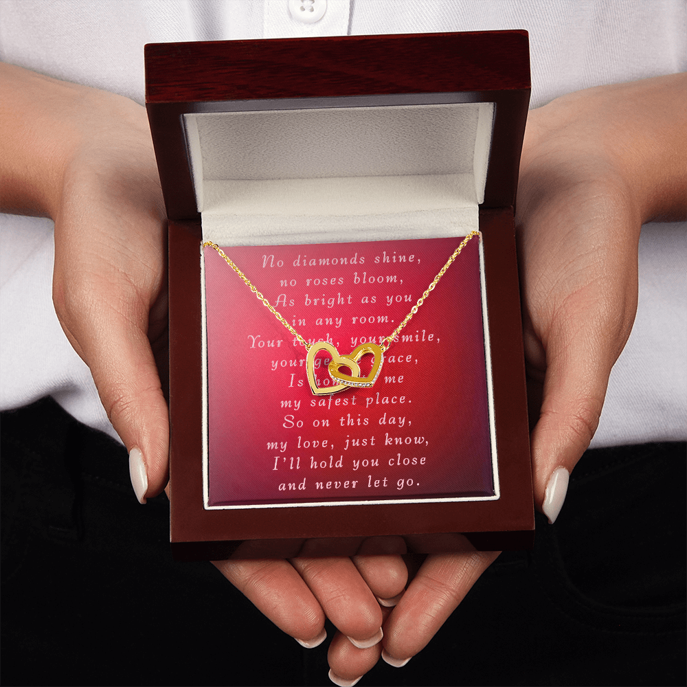 Mother's Day Interlocking Hearts Necklace