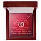 Interlocking Hearts Necklace Happy Mother's Day