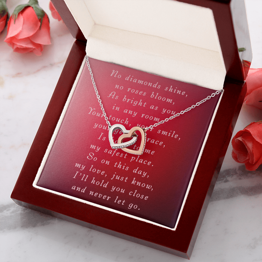 Mother's Day Interlocking Hearts Necklace
