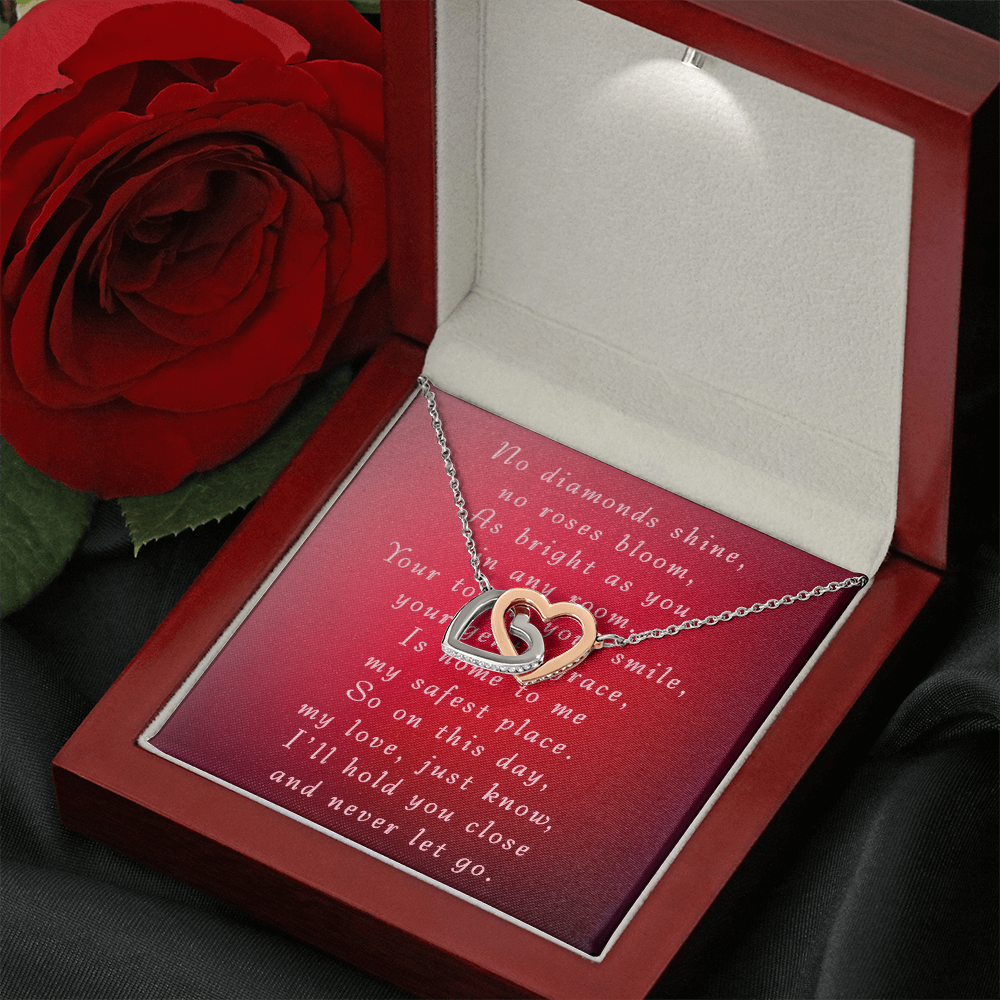 Mother's Day Interlocking Hearts Necklace