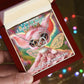 Interlocking Hearts Necklace  Fairyland Guardians Laura the Princess