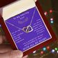 From Boyfriend to Girlfriend Interlocking Hearts Necklace