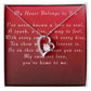 Mother's Day Forever Love Necklace from Boyfriend to Girlfriend