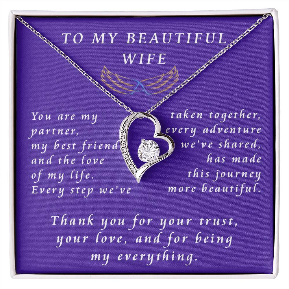 From Husband to Wife Forever Love Necklace